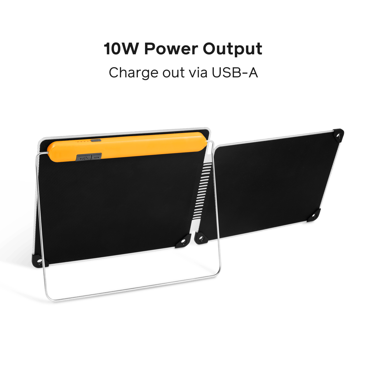 10 Plus Solar Panel - High Efficiency Portable Solar Charger for Camping, Hiking & Emergency Power