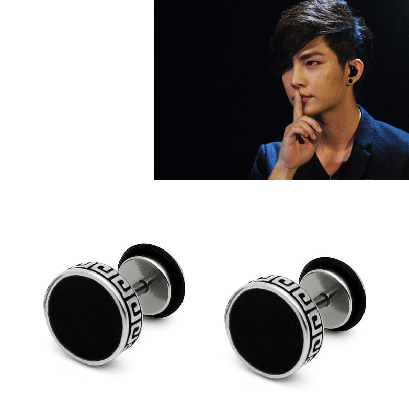 Vintage Round Stud Earrings for Women - Classic & Stylish Jewelry for Everyday Wear, Parties & Gifts