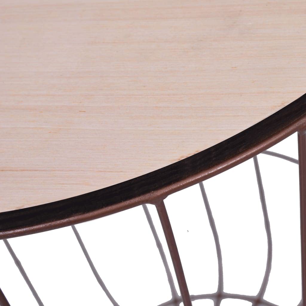 SKM Modern Round Coffee Table 15.6