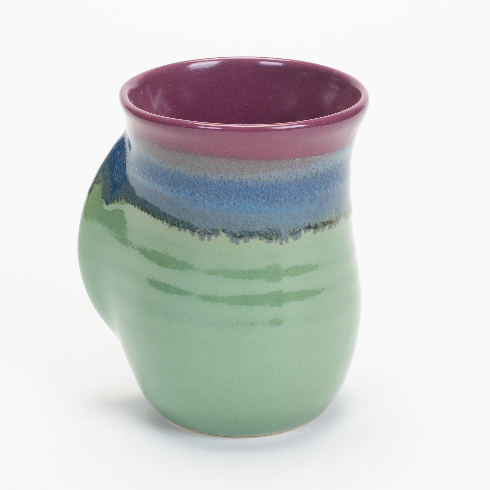 Best Handwarmer Mug for Right Hand - Insulated Travel Coffee Cup with Mossy Creek Design - Perfect for Office, Camping & Winter Commutes