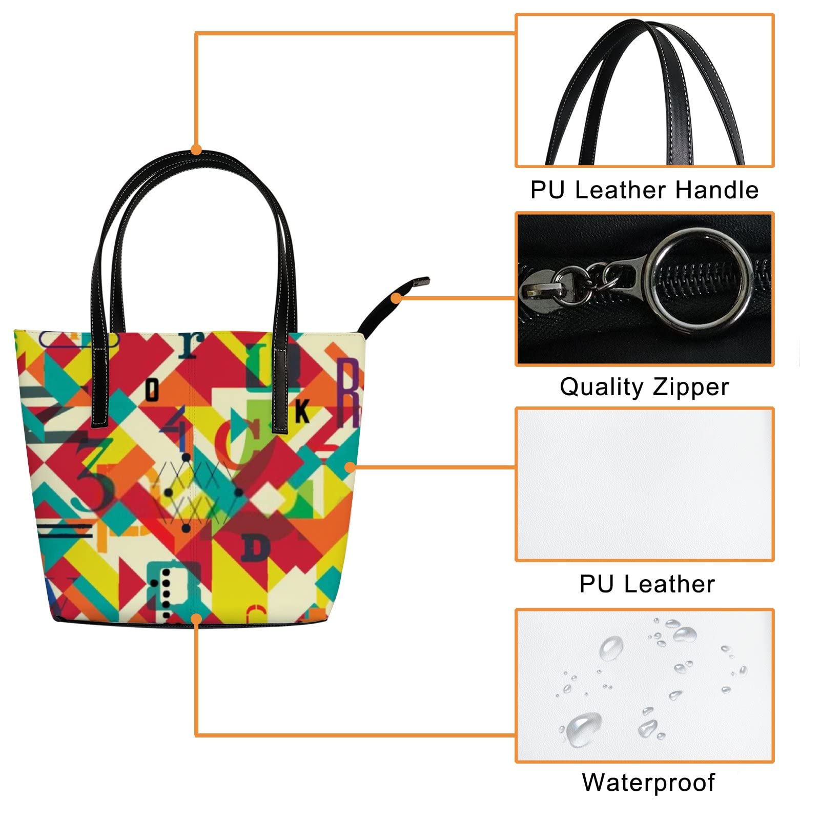 Stylish Leather Crossbody Handbags for Women - Zippered Work Tote Bag by Coach | Perfect for Office, Travel & Everyday Use