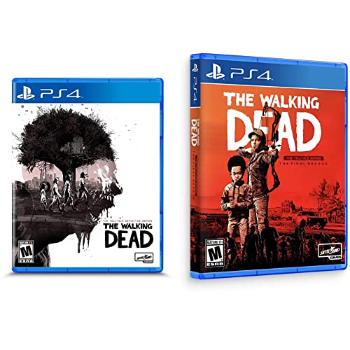 The Walking Dead: The Telltale Definitive Series & Final Season Bundle - PS4 Game | Complete Story Experience | Perfect for Horror & Adventure Fans