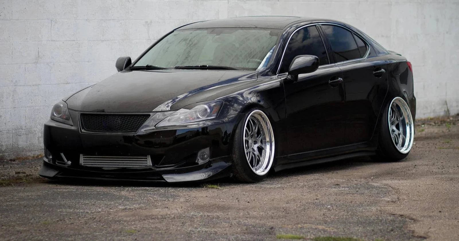 JP F Sport Style Front Bumper Lip Spoiler for 2009-2010 Lexus IS250 IS350 - Enhance Your Car's Aerodynamics & Sporty Look for Street Racing & Car Shows