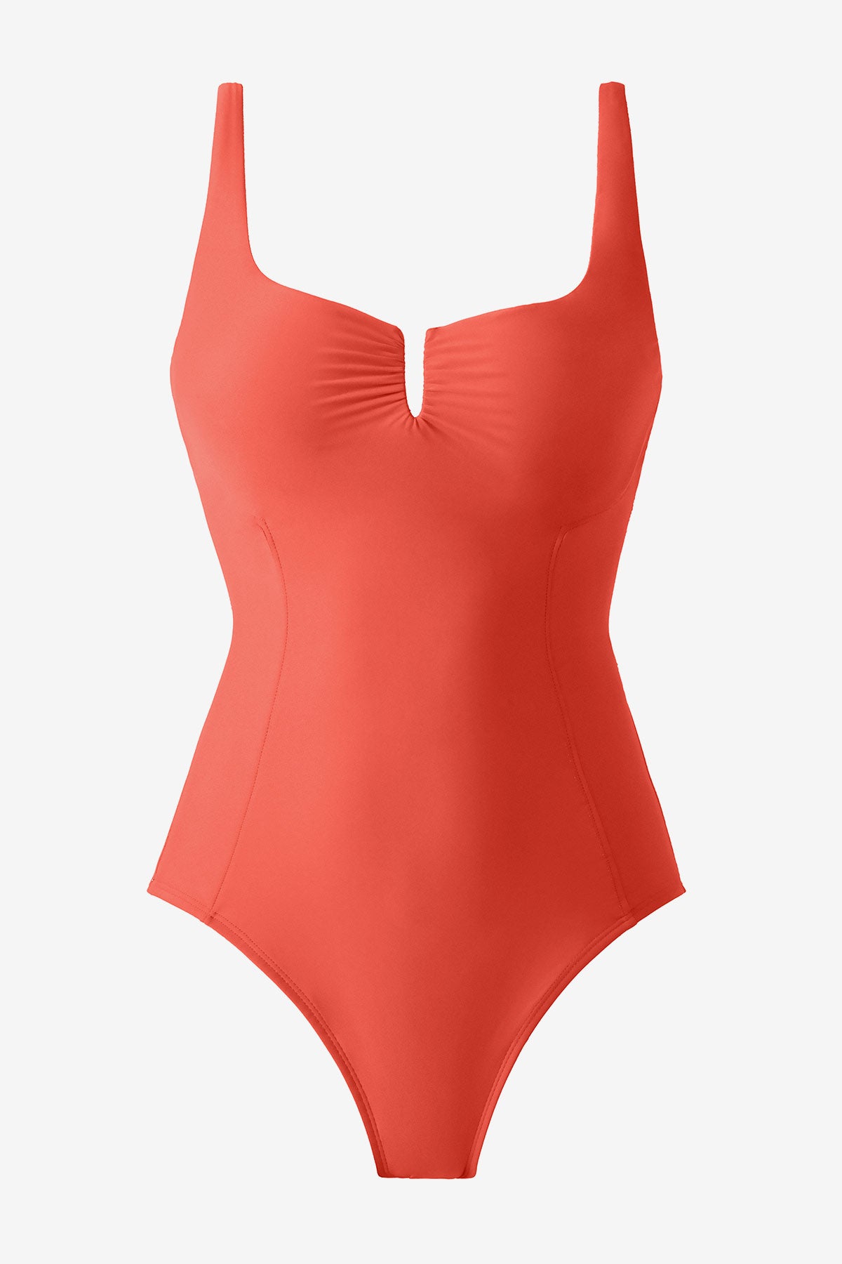 Vim One Piece Swimsuit in Lobster Red - Stylish Beachwear for Women, Perfect for Pool Parties & Summer Vacations
