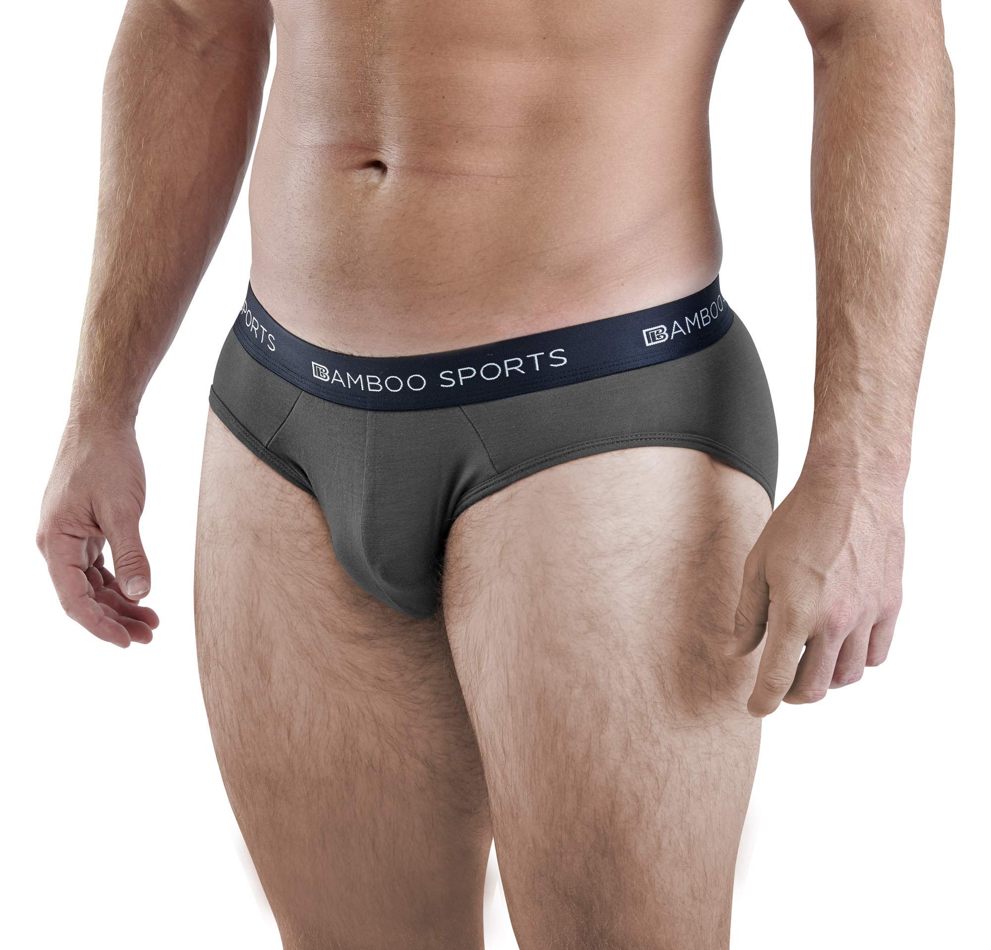Men's No Fly Briefs - Super Soft & Comfortable Cotton Underwear for Everyday Wear & Active Lifestyle