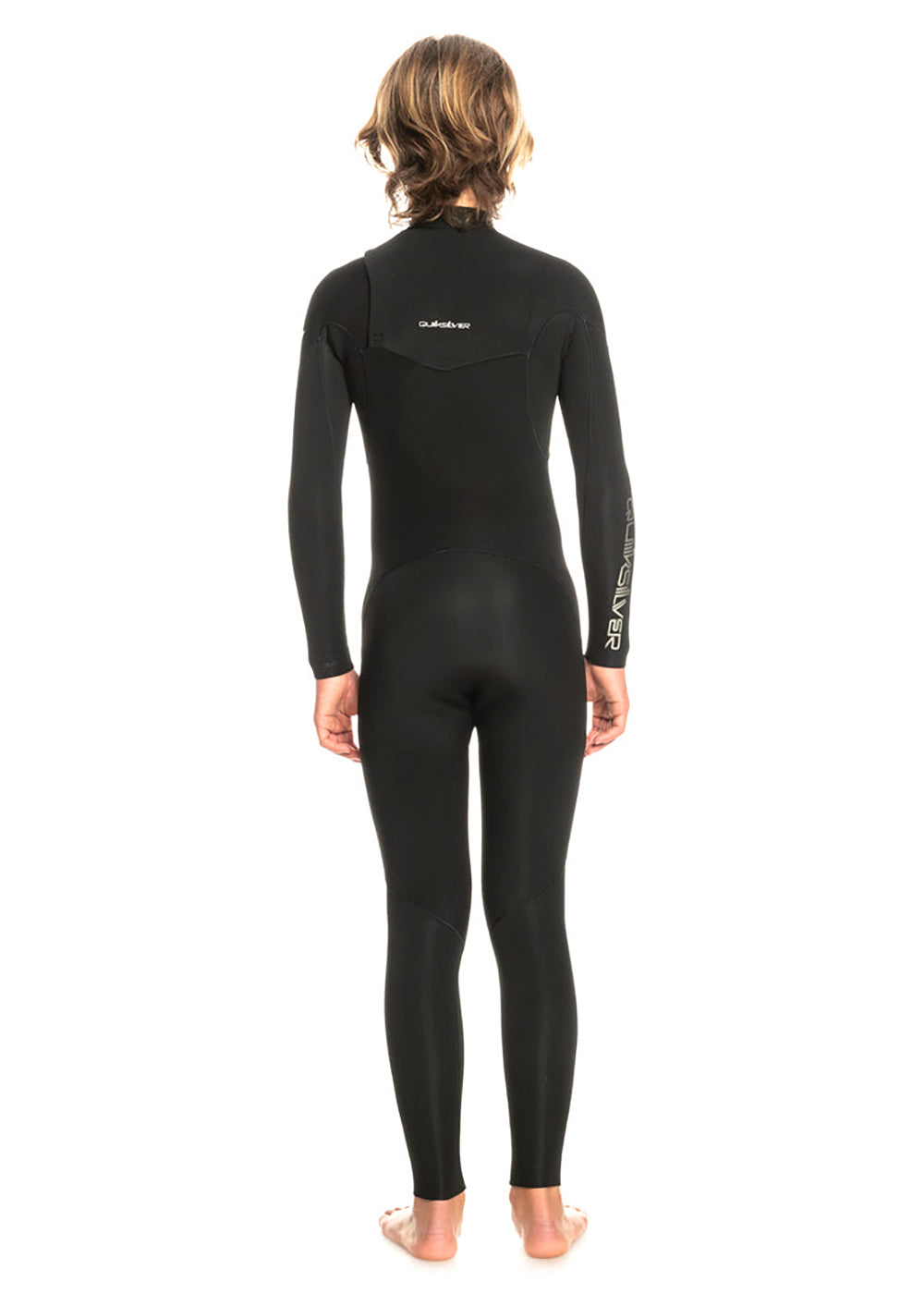 Quiksilver Boys 3/2mm CZ Steamer Wetsuit - Kids Everyday Surfing & Water Sports Fullsuit for Cold Water Protection