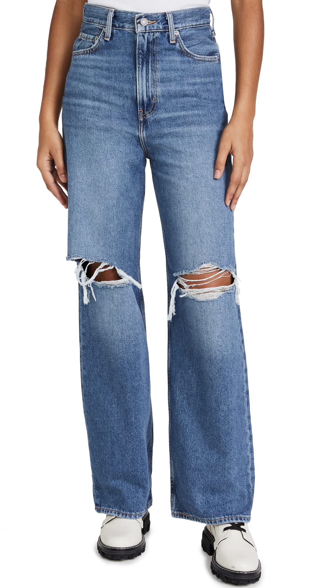 Levi's Women's Premium High Loose Fit Jeans - Comfortable & Stylish for Casual Wear, Outings & Everyday Fashion