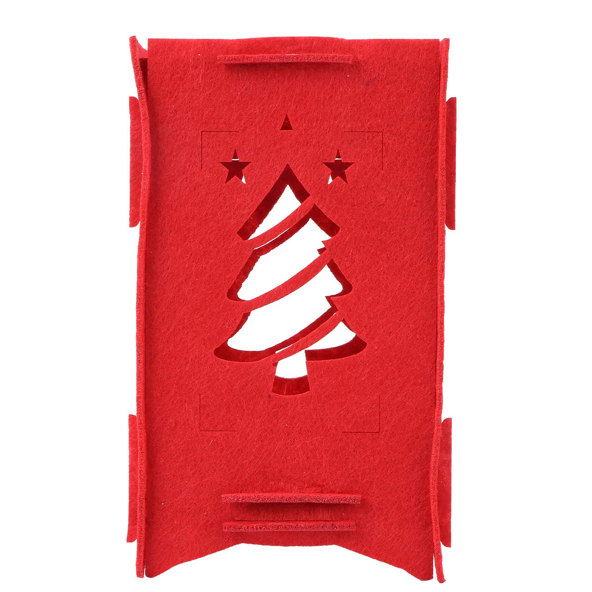 1 PC Christmas Lantern Decor - DIY Holiday Lantern Ornament for Home, Party & Christmas Tree Decoration - Festive Indoor/Outdoor Decor for Xmas Gifts & Seasonal Celebrations