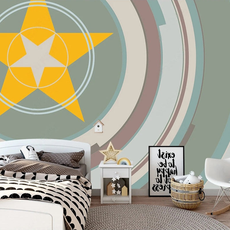 You Are a Star Nursery Wallpaper - Kids Room Wall Mural for Baby & Toddler Bedroom Decor - Space Themed Wallpaper for Children's Room