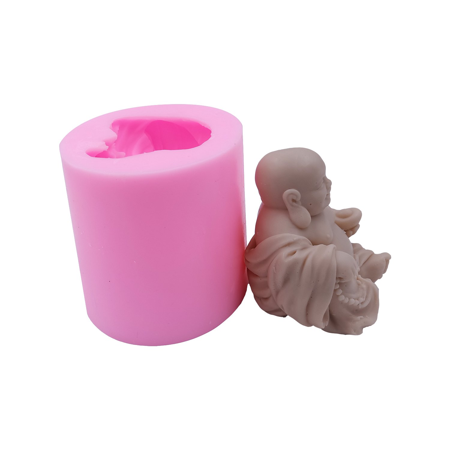 Buddha Silicone Soap Molds for DIY Candle Making, Resin Art, and Handmade Crafts - Perfect for Home Decor, Spa Gifts, and Meditation Spaces