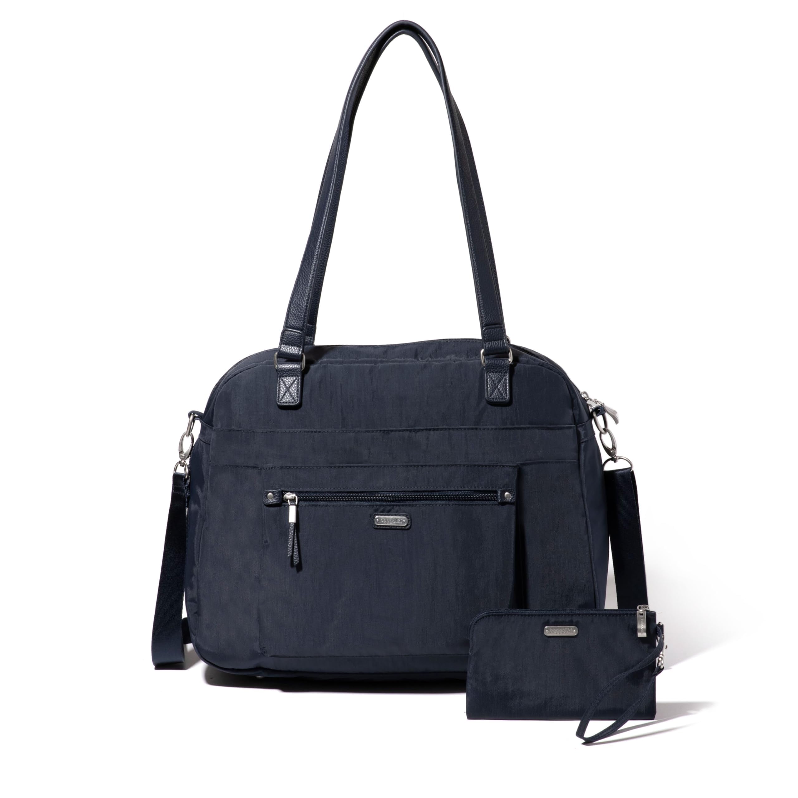 Baggallini Expandable Laptop Tote Bag for Women - Lightweight Travel & Work Bag with Spacious Compartment | Perfect for Business Trips, Office Commute & Weekend Getaways | Stylish Carryall for Work, Travel & Daily Use