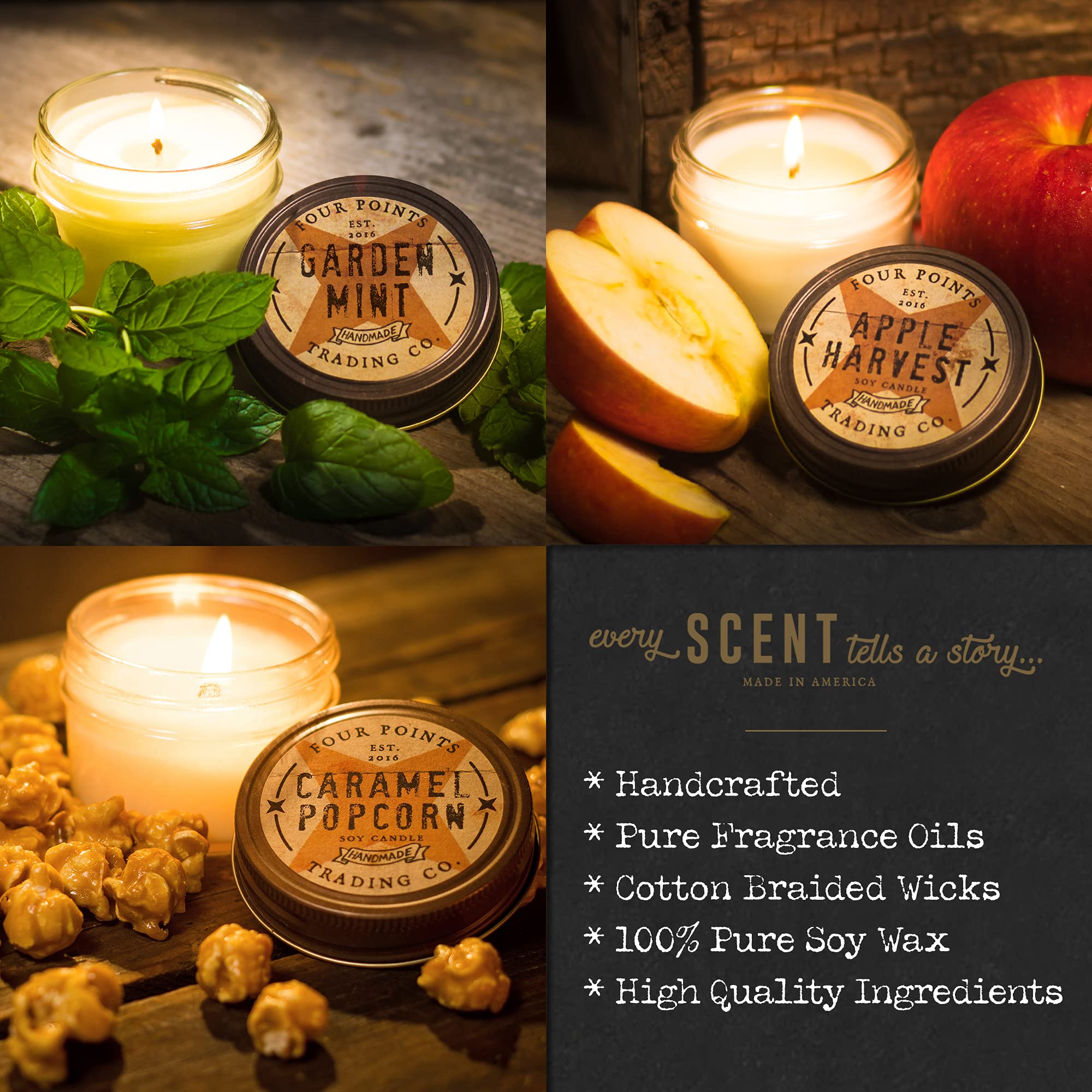 Handmade Soy Wax Candle - Fresh Baked Bread Scent - 4oz Jar Candle for Aromatherapy, Relaxation & Home Decor | Perfect Gift for Birthdays, Weddings, Mothers Day, Teachers & Housewarming | Creates Cozy Atmosphere for Kitchens, Living Rooms & Bedrooms
