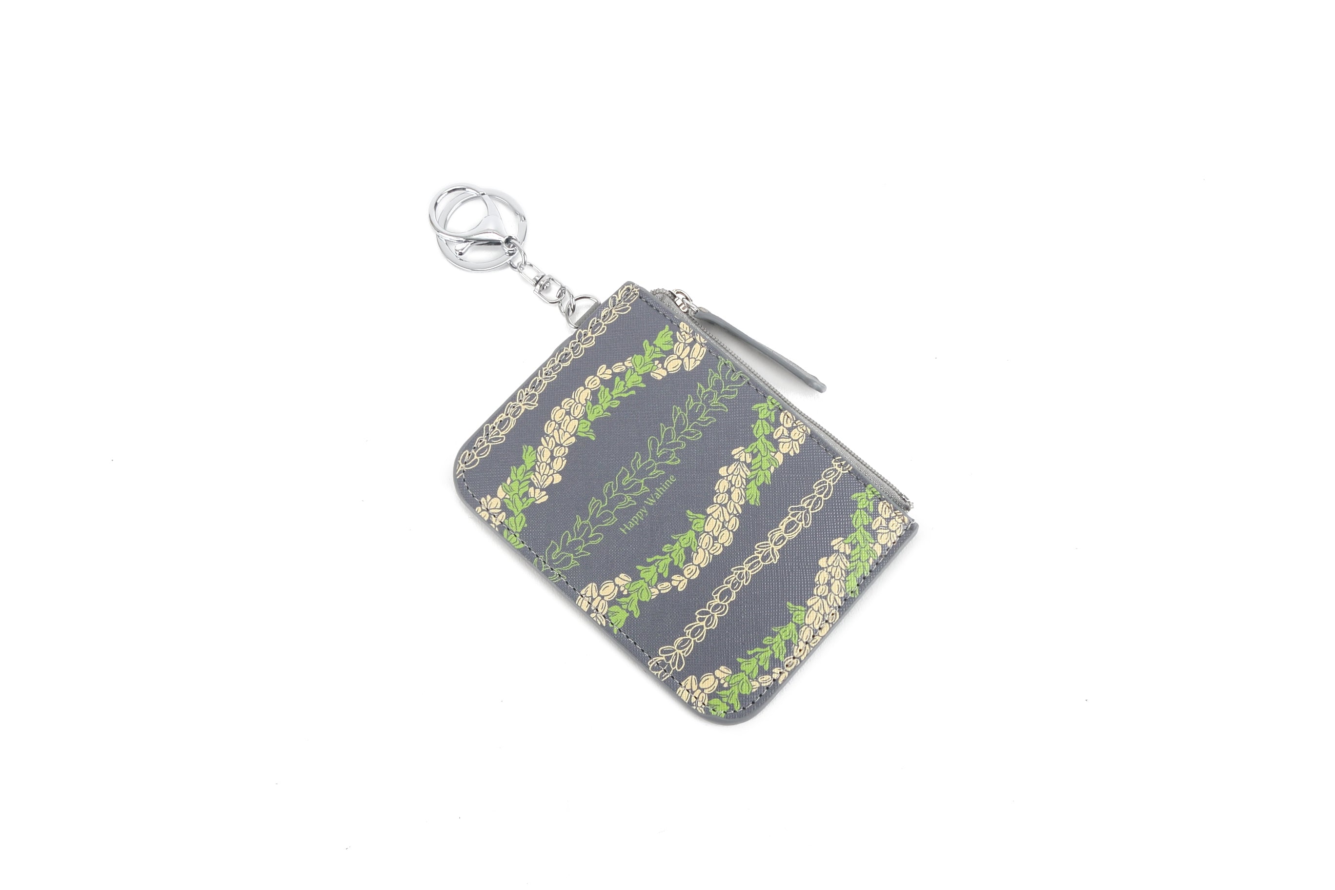 May Pakalana Grey Card Holder - Slim RFID Blocking Wallet for Credit Cards & ID - Perfect for Travel, Business, and Everyday Use