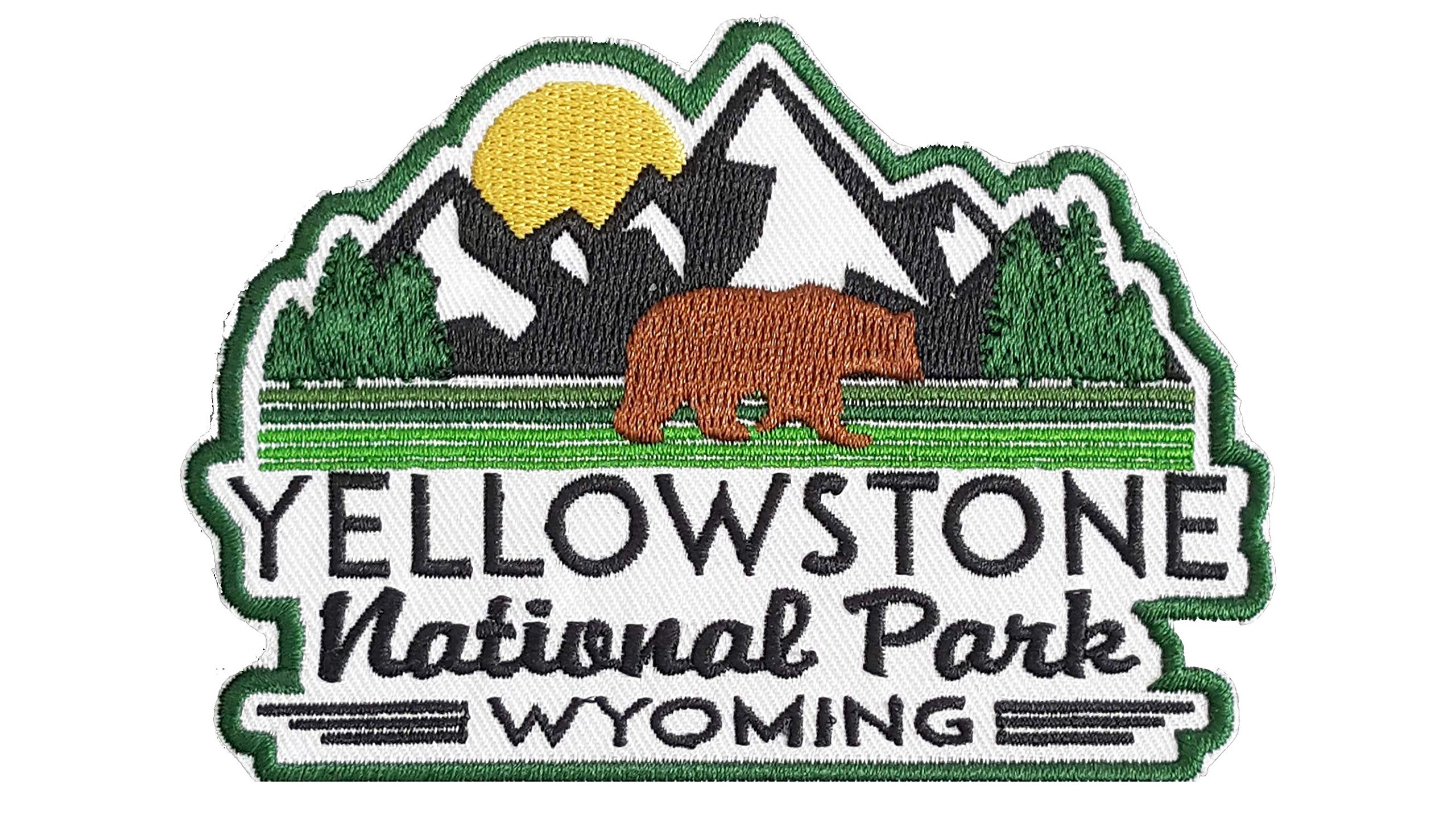 Yellowstone National Park Embroidered Patch 4