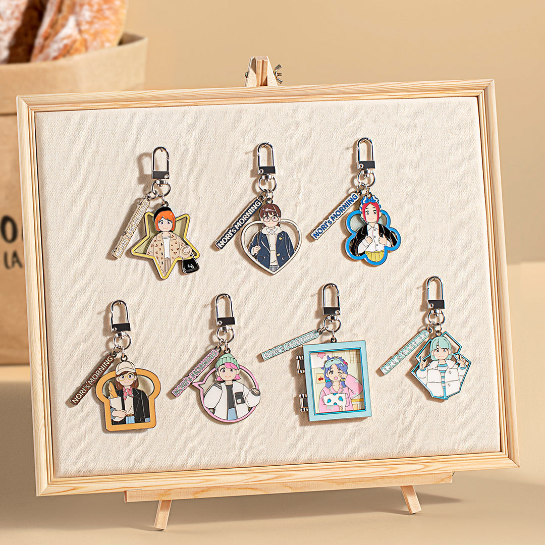POP MART Just a Girl Nori's Morning Series Pendant Keychain Blind Box - Cute Anime Collectible for Cosplay, Gifts & Keychain Accessories | Perfect for Fans, Kawaii Lovers & Blind Box Collectors