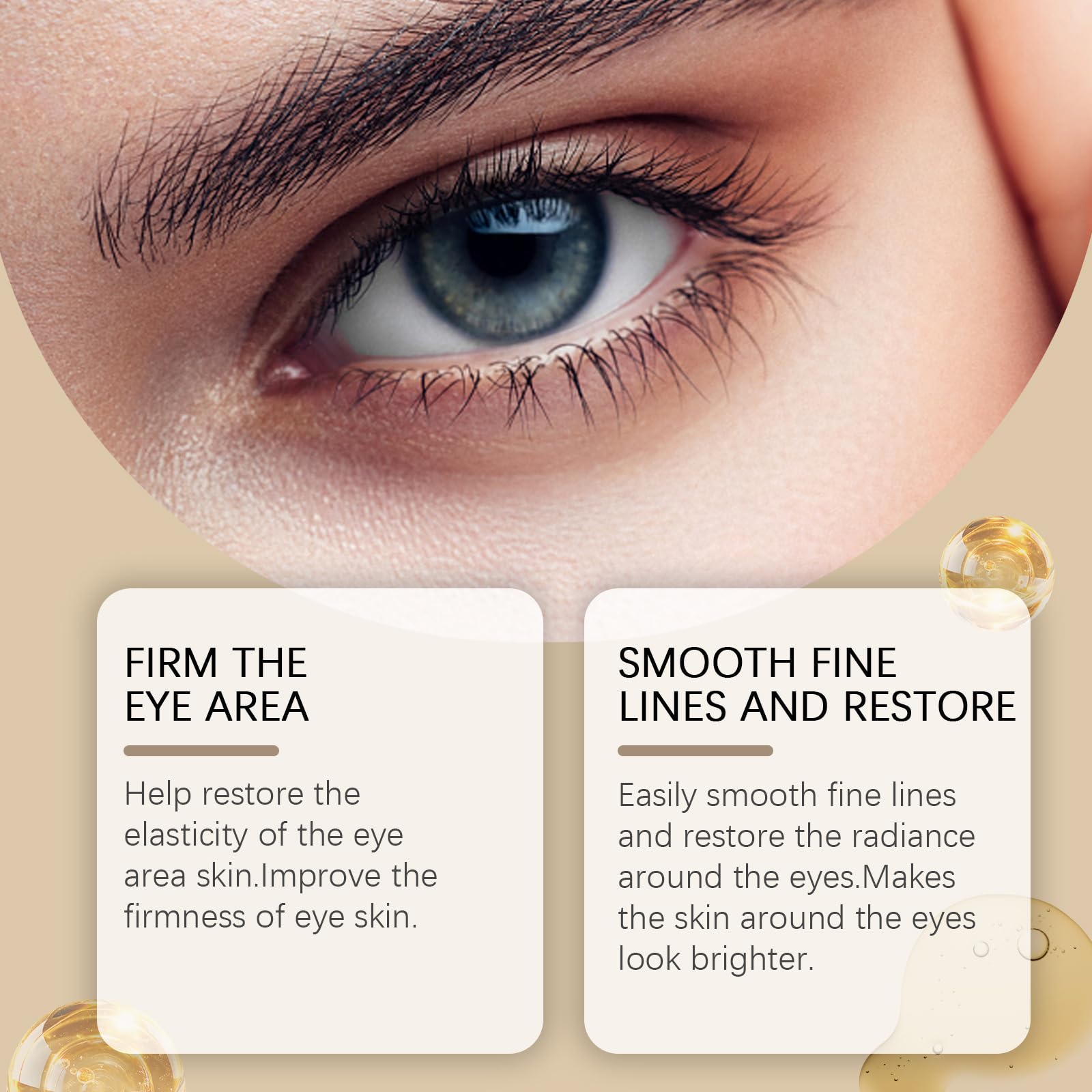**Multi-Peptide Firming Eye Cream for Dark Circles & Puffiness – Anti-Aging Eye Serum for Men & Women – Reduces Fine Lines & Tightens Delicate Under-Eye Skin – Perfect for Nighttime Skincare & Daily Use**
