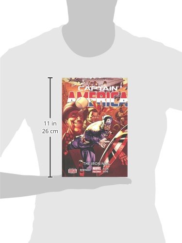 Captain America Vol. 4: The Iron Nail - Marvel NOW! Comic Book | Superhero Action, Adventure Storyline | Perfect for Marvel Fans & Comic Collectors