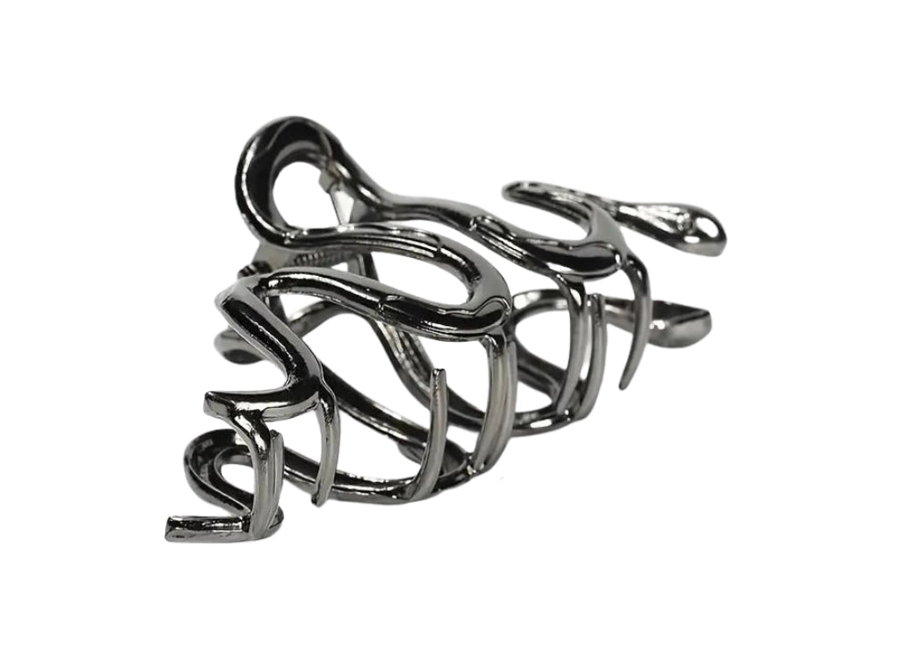 Snake Hair Claw Clip for Women - Large Hair Clips for Thick Hair - Non-Slip Hair Accessories for Ponytail, Bun & Updo Hairstyles - Perfect for Work, Party & Everyday Use