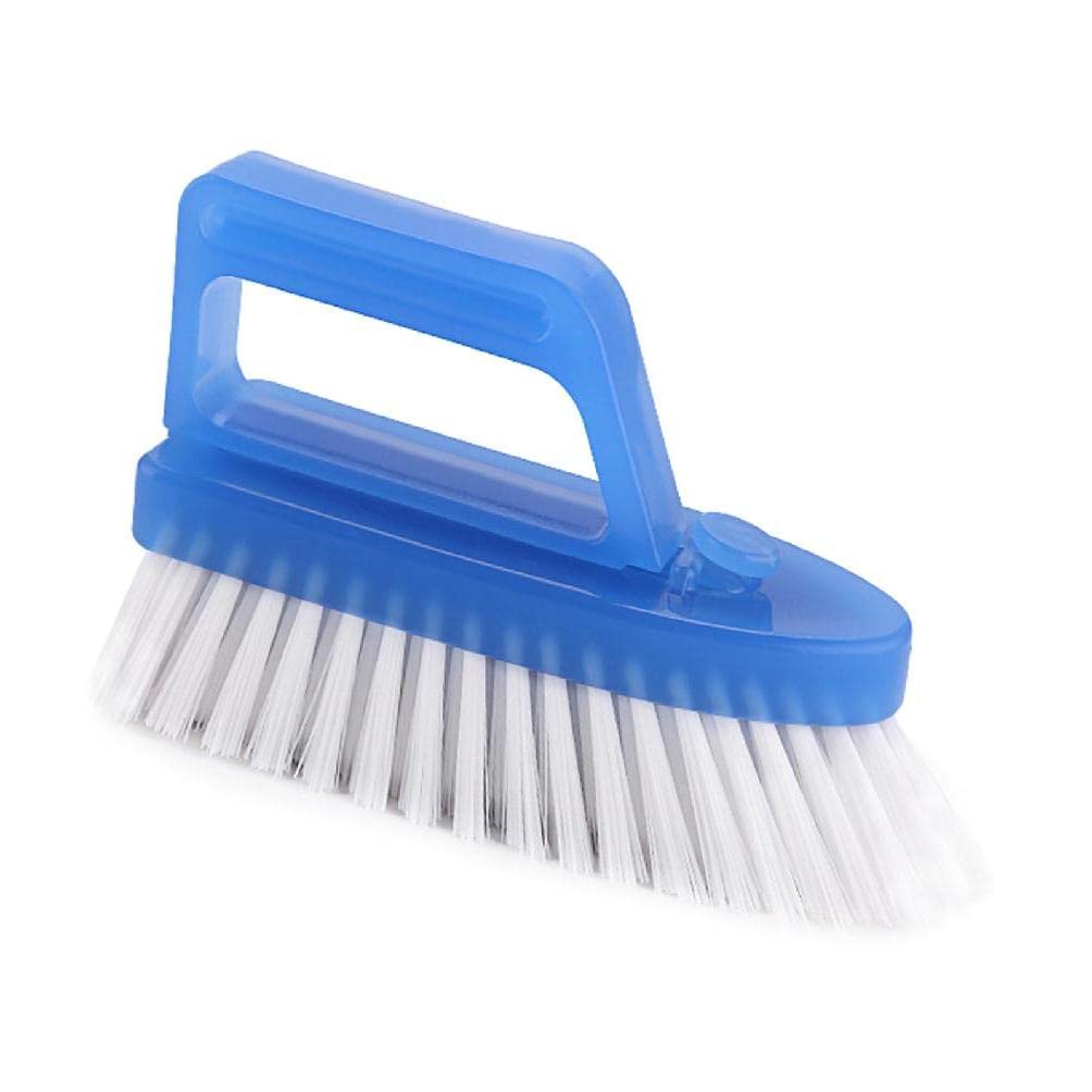 2-in-1 Detachable Cleaning Brushes for Kitchen & Bathroom - Multi-Purpose Scrubber Brush Set - Durable Cleaning Tools for Dishes, Tiles, Grout - Perfect for Home, Office, and RV Cleaning Needs