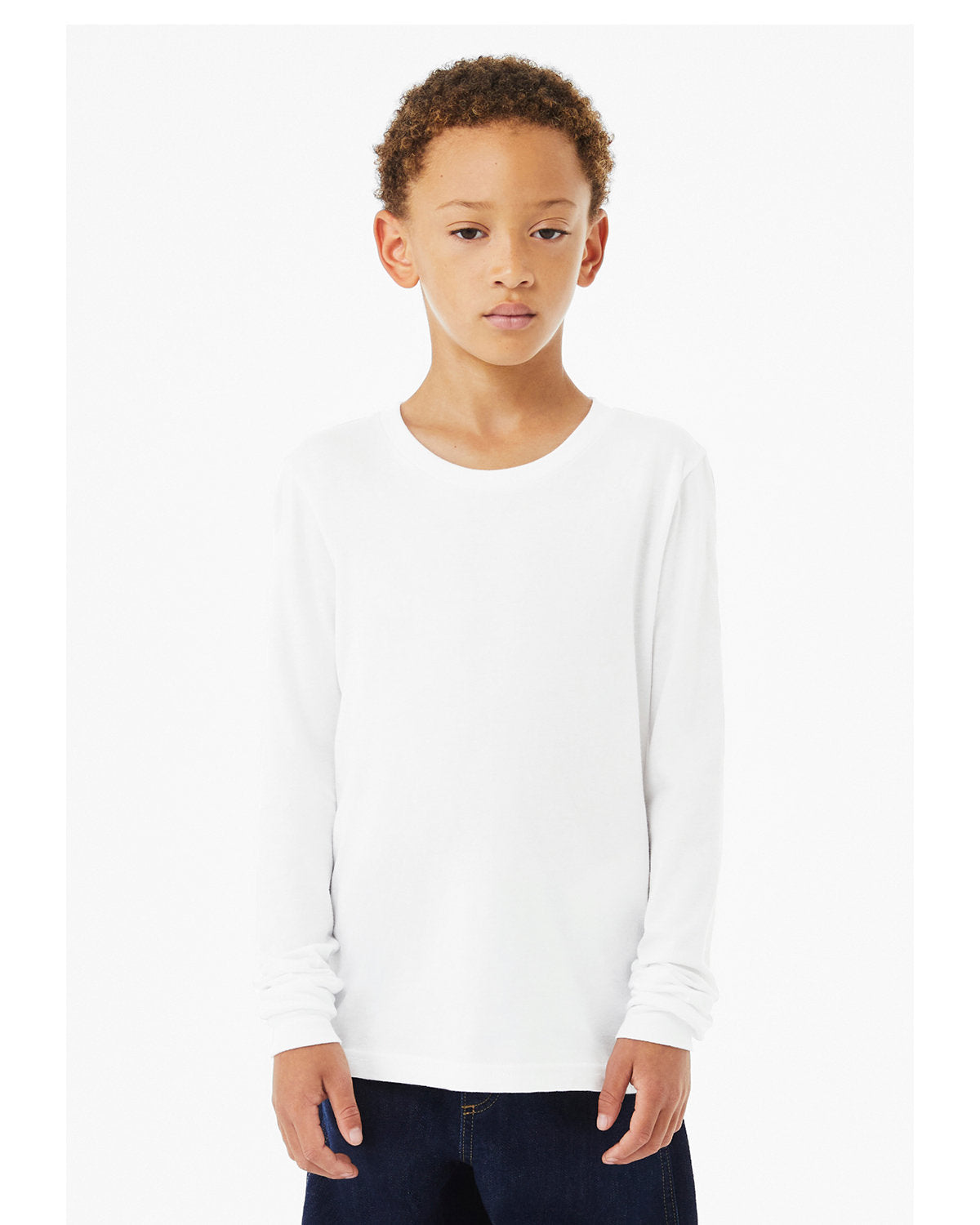 Bella + Canvas 3513Y Youth Triblend Long Sleeve T-Shirt | Soft Comfortable Blend | Perfect for School, Sports & Casual Wear