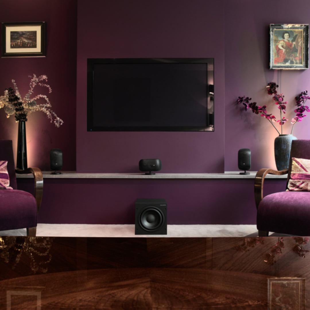 Bowers & Wilkins ASW608 8-Inch Powered Subwoofer - B Stock | High-Performance Bass for Home Theater & Music Systems