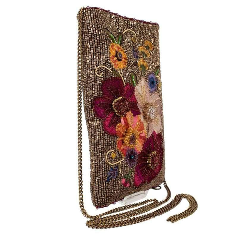 Stylish Budding Romance Crossbody Phone Bag by Mary Frances - Perfect for Everyday Use, Travel & Date Nights