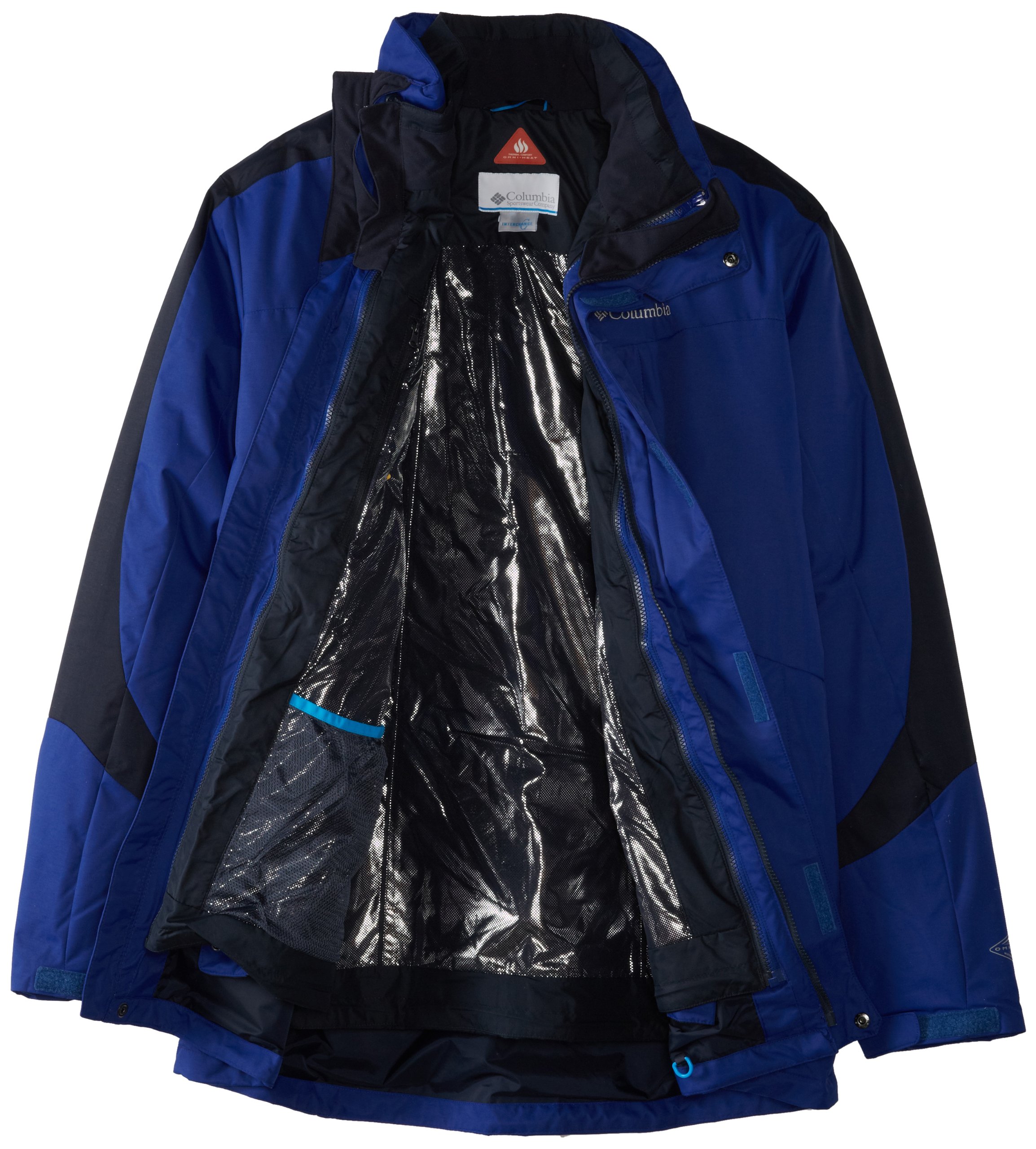 Columbia Men's Whirlibird III Interchangeable Ski Jacket - Waterproof Winter Coat for Snowboarding & Cold Weather - Extended Size Big & Tall - Perfect for Skiing, Hiking & Outdoor Adventures