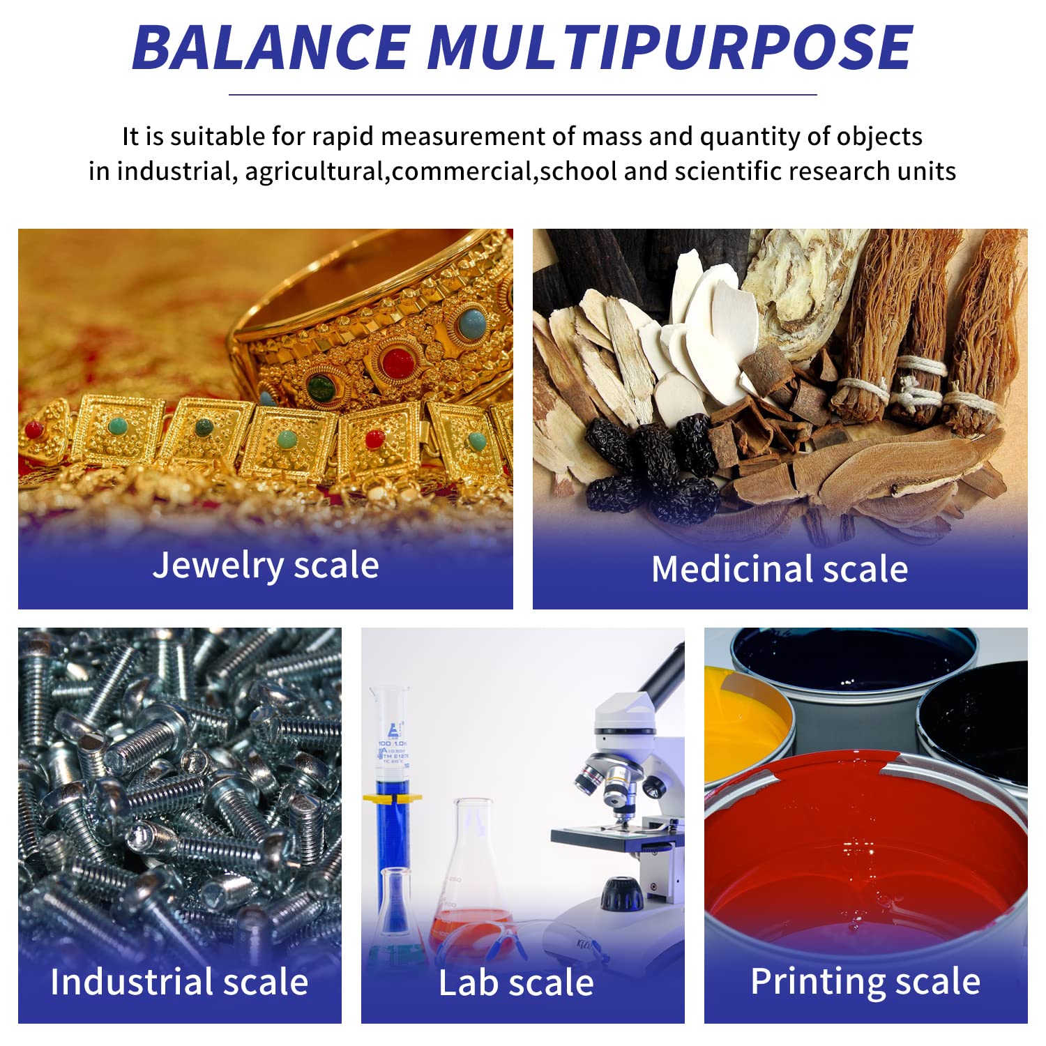 High Precision Industrial Counting Scale 10kg/0.1g - Electronic Laboratory Balance with Multi-Unit Switch for Scientific Weighing | Perfect for Jewelry, Pharmacy, and Lab Measurements