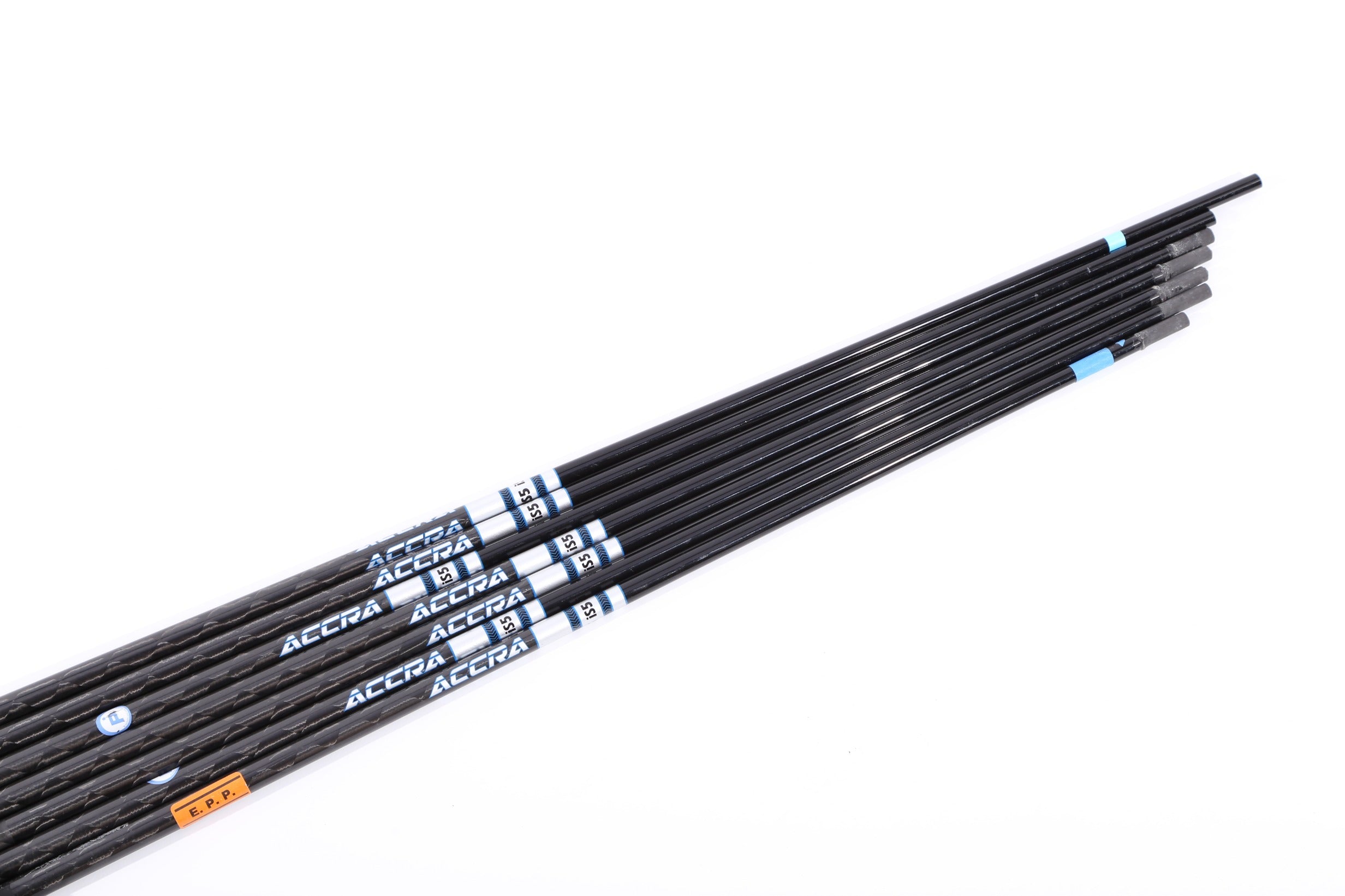 Used Accra IS5 Regular Graphite Iron Shaft Set 38.25