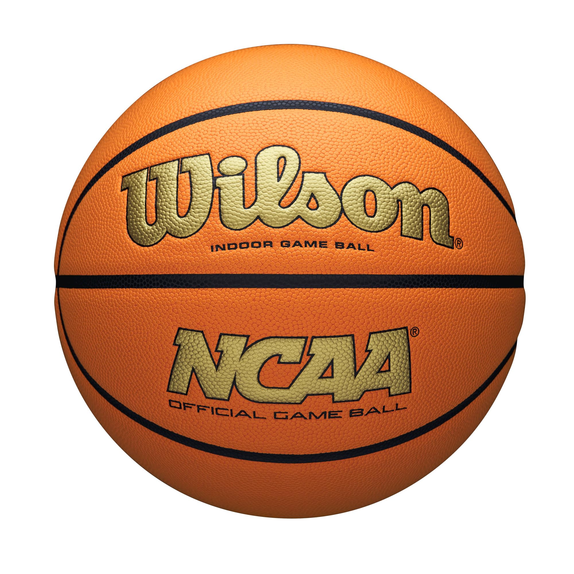 Wilson NCAA Evo NXT Official Indoor Game Basketball - Size 6 & 7 for Men & Women - Perfect for College Games, Gym Training & Competitive Play