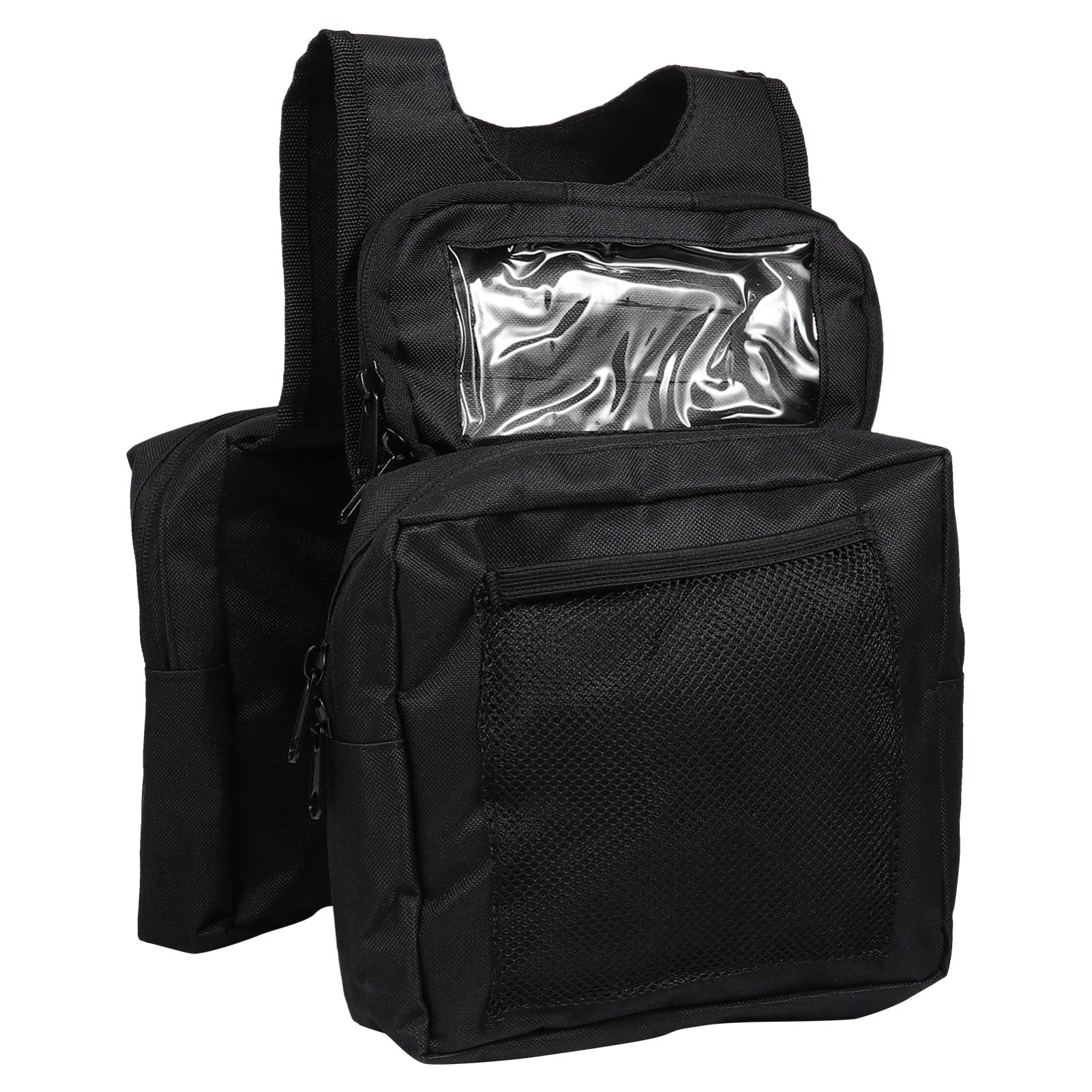 BESPORTBLE Motorcycle Duffle Bag Backpack - Waterproof Motorbike Tail Bag & Saddle Storage for Riding Gear, Black Rear Luggage - Perfect for Commuting, Road Trips & Adventure Motorcycle Travel