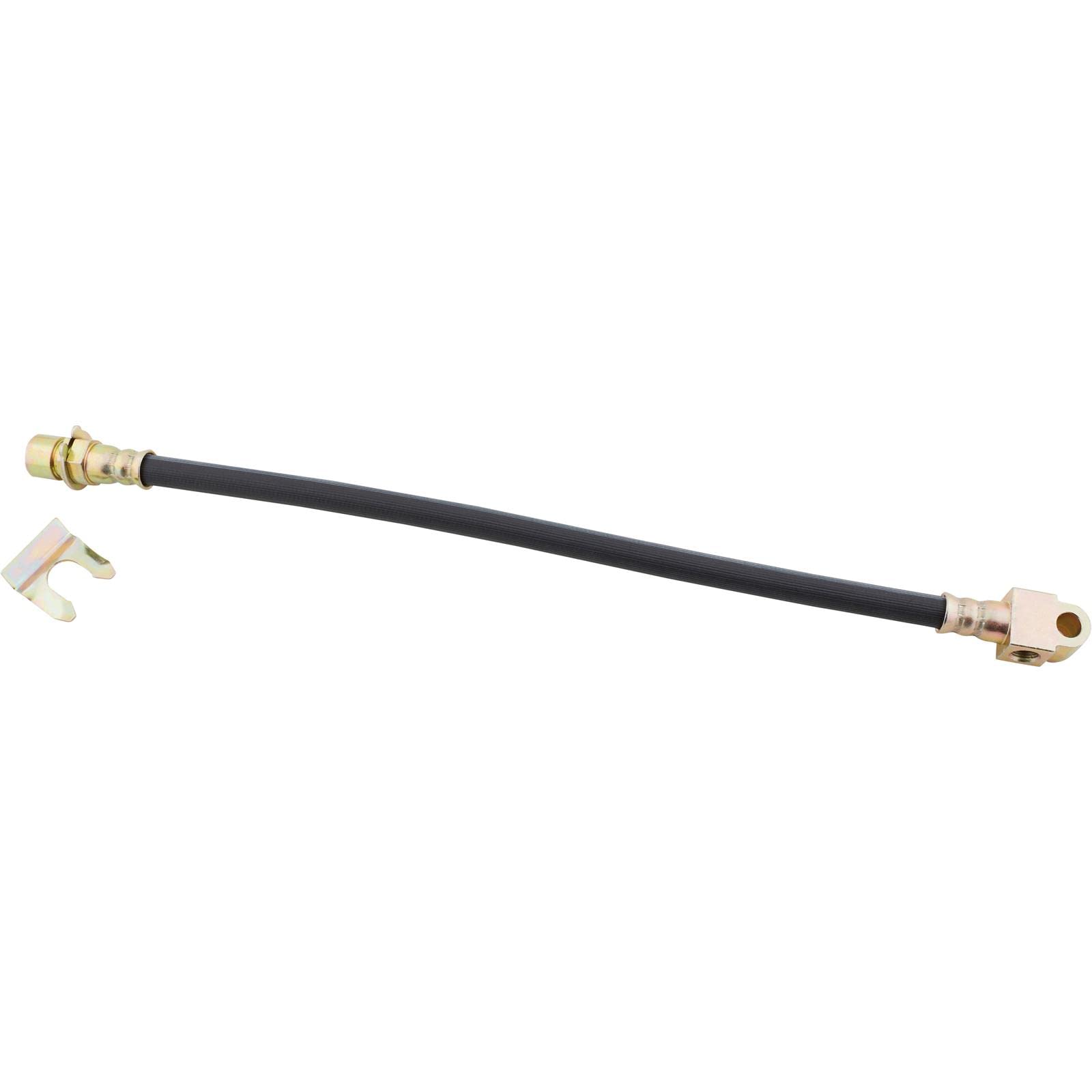 The Right Stuff Detailing FH06 GM Rear Flex Hose with Block - Replacement Brake Line for GM Trucks & SUVs - Perfect for Off-Roading & Towing Applications