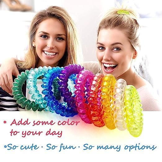 Snowpearl 15-Piece Stylish Hair Accessories Set - Satin Scrunchies, Printed Hair Ties, Spiral Bands & Free 12 Metal Hair Clips | Perfect for School, Work, Gym & Everyday Hairstyles