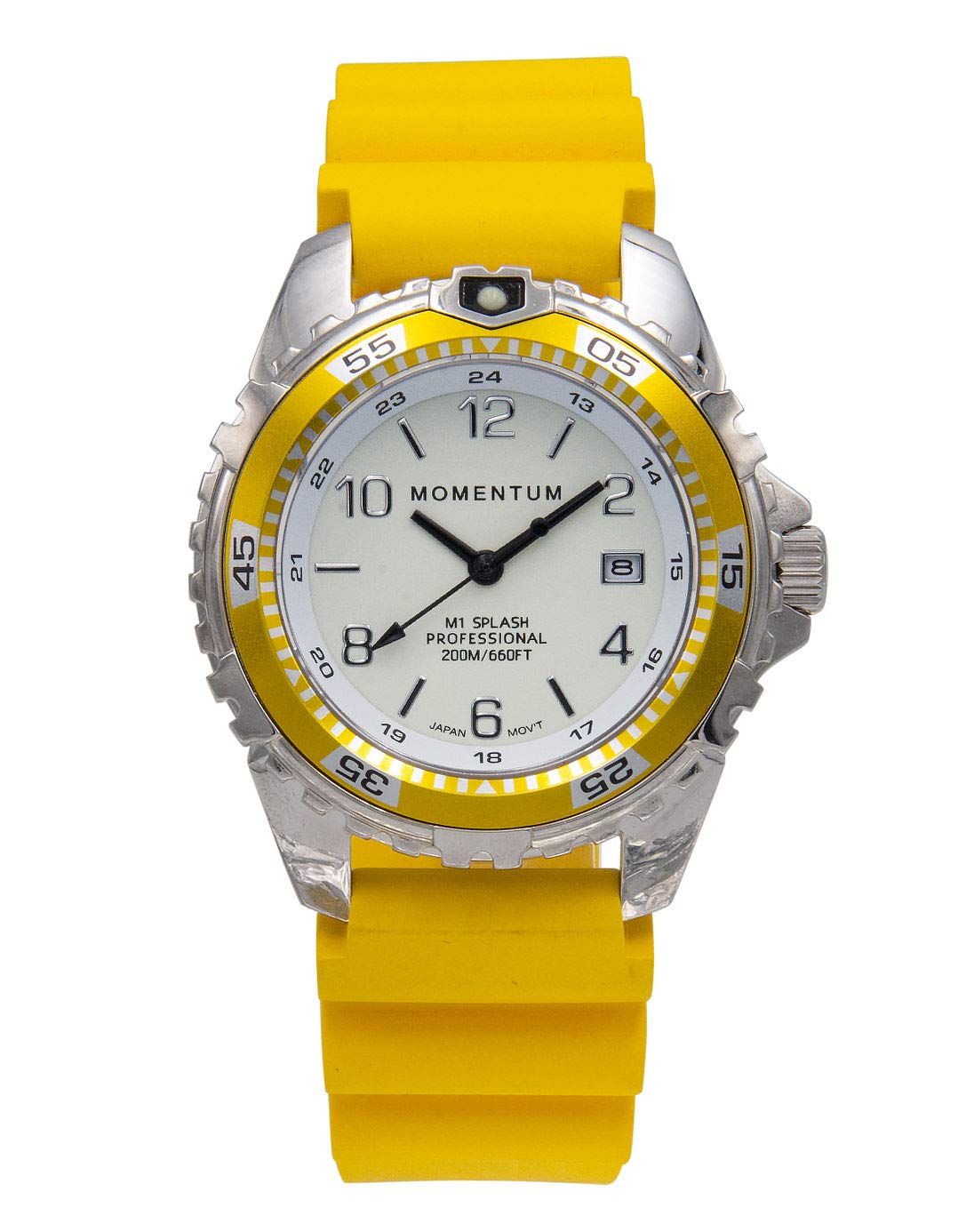 Unisex M1 Splash Watch - 200m Waterproof Dive Watch with Rotating Bezel for Swimming & Diving