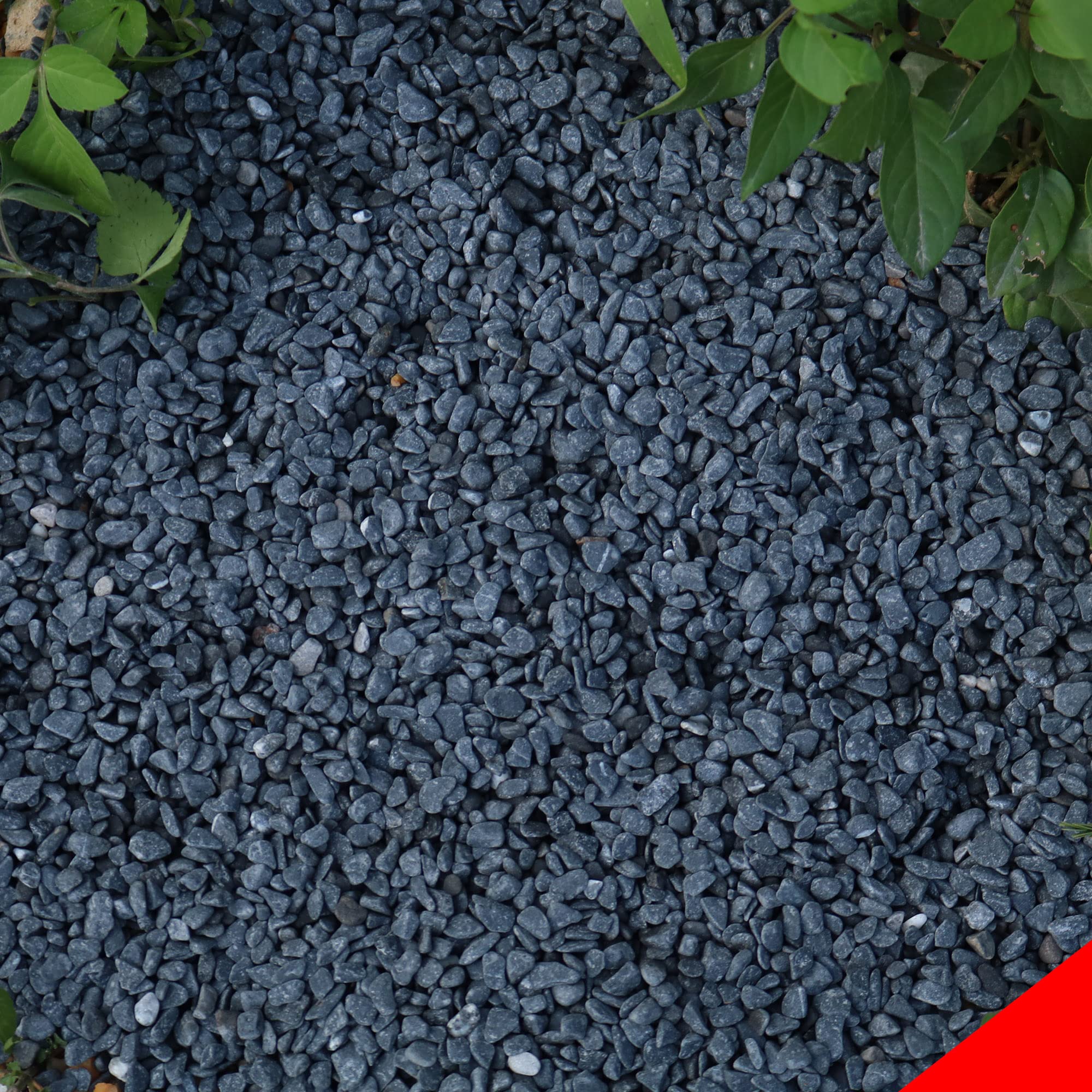 Natural Black River Rocks for Plants - 18 LB Smooth Aquarium Gravel, Succulents Bonsai Terrarium Decor (6-9 mm) | Perfect for Indoor/Outdoor Gardens, Fish Tanks & Vase Fillers
