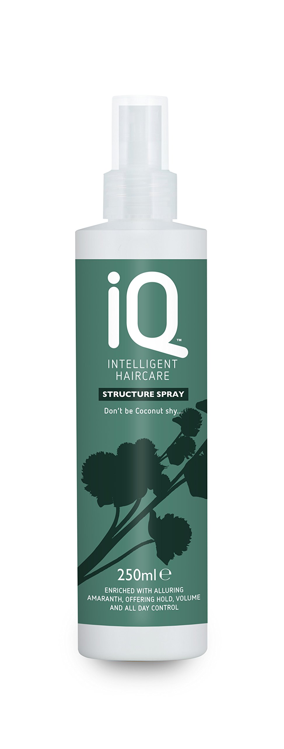 IQ Intelligent Haircare Structure Spray 250ml - Volumizing & Heat Protectant for Fine, Damaged Hair - Perfect for Styling, Blowouts & Daily Use