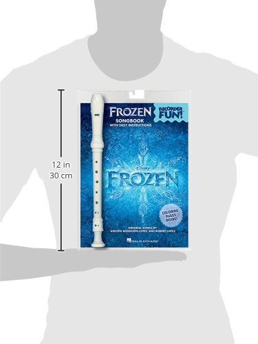 Frozen Recorder Fun Pack for Kids – Beginner Recorder Set with Songbook, Disney Songs & Fingering Chart | Easy-to-Learn Musical Instrument with Instructions | Perfect for Music Lessons, Homeschooling & Family Entertainment