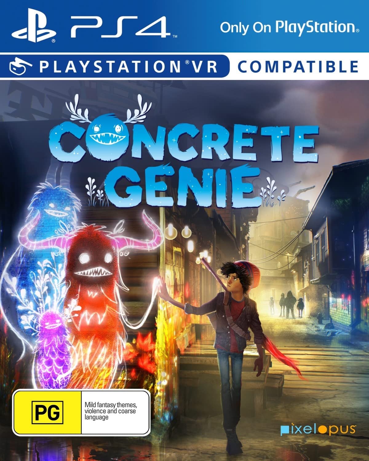 Concrete Genie - PS4 Playstation 4 Game (Brand New & Sealed) - Adventure Painting Game for Kids & Adults - Perfect for Family Game Nights & Creative Play