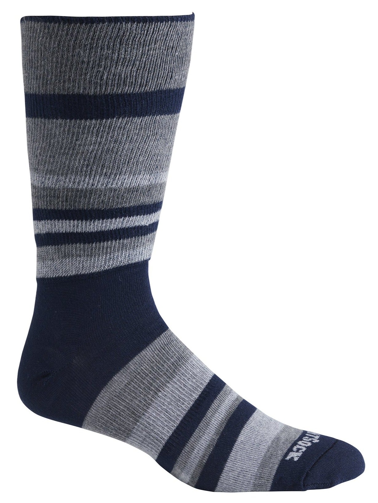 Wrightsock Eco Explore Crew Socks - Moisture Wicking, Odor Resistant Hiking & Outdoor Socks for Men & Women - Perfect for Trekking, Camping & Adventure Travel