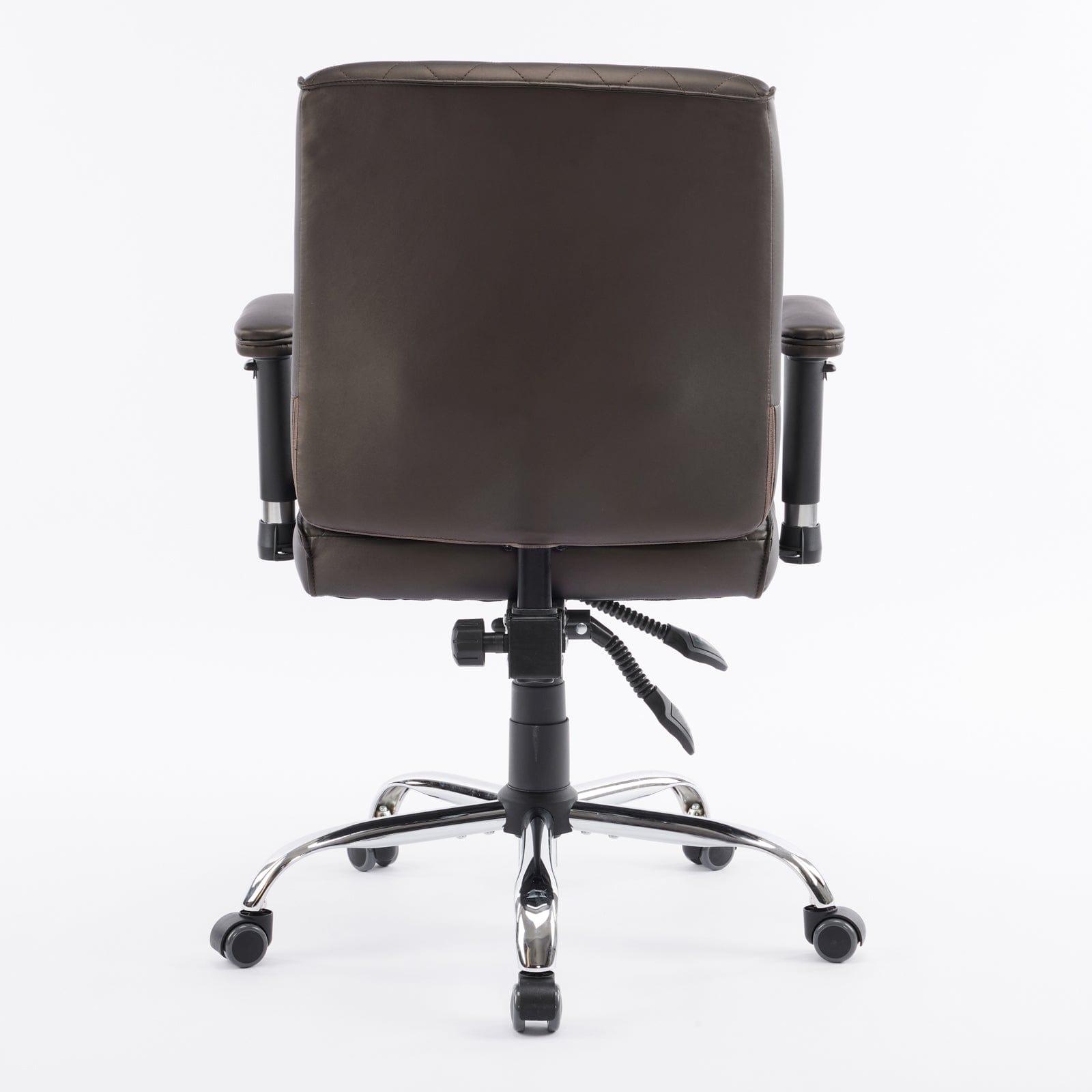 Delia Manicure Nail Salon Chair - Adjustable Pedicure Spa Stool with Wheels for Salon & Home Use - Perfect for Nail Technicians & Beauty Professionals