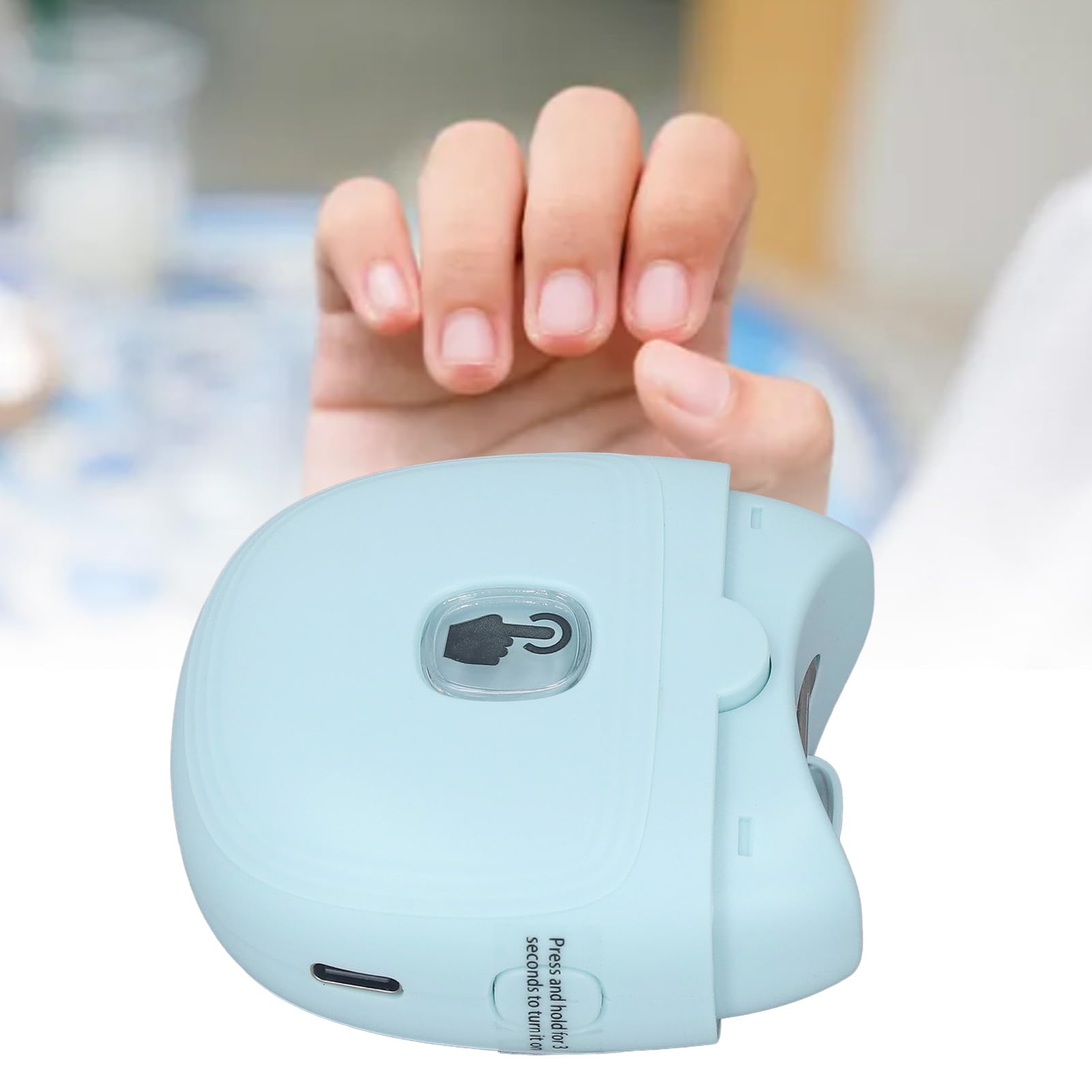 Automatic Electric Nail Clipper - Rechargeable Safety Nail Trimmer for Newborns, Babies, Kids & Adults | Gentle & Precise Trimming for Fingernails & Toenails | Perfect for Home Use, Travel & Elderly Care