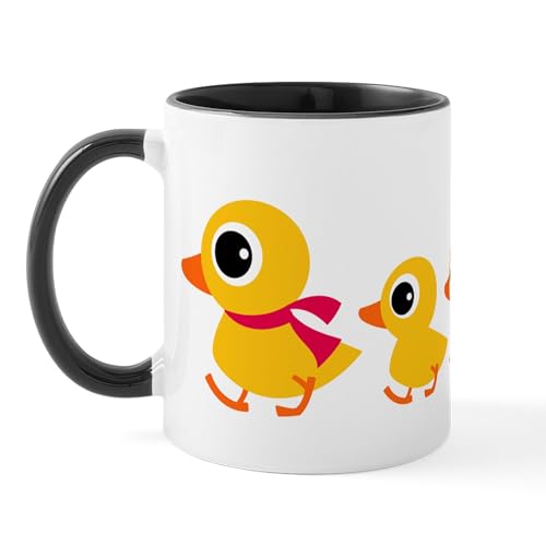 White/Black Inside - Distracted Duck Mug