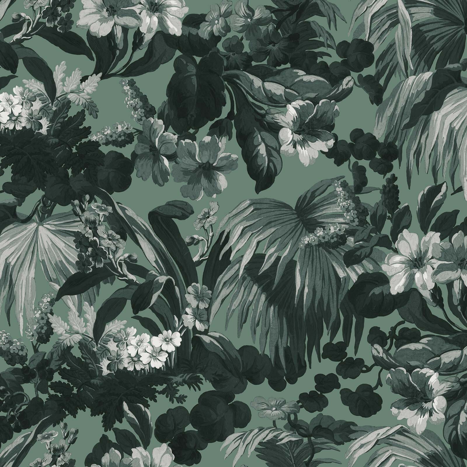 LIMERENCE Fern Wallpaper Sample - Premium Peel & Stick Wallpaper for Bedroom, Living Room, and Home Decor