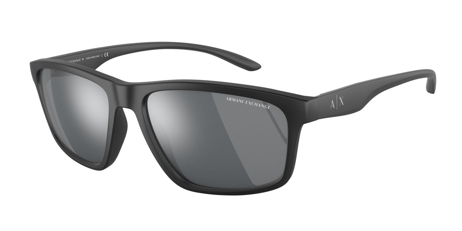 Armani Exchange 4122SF Polarized Sunglasses for Men & Women - UV Protection, Fashionable Aviator Style - Perfect for Driving, Beach & Outdoor Activities