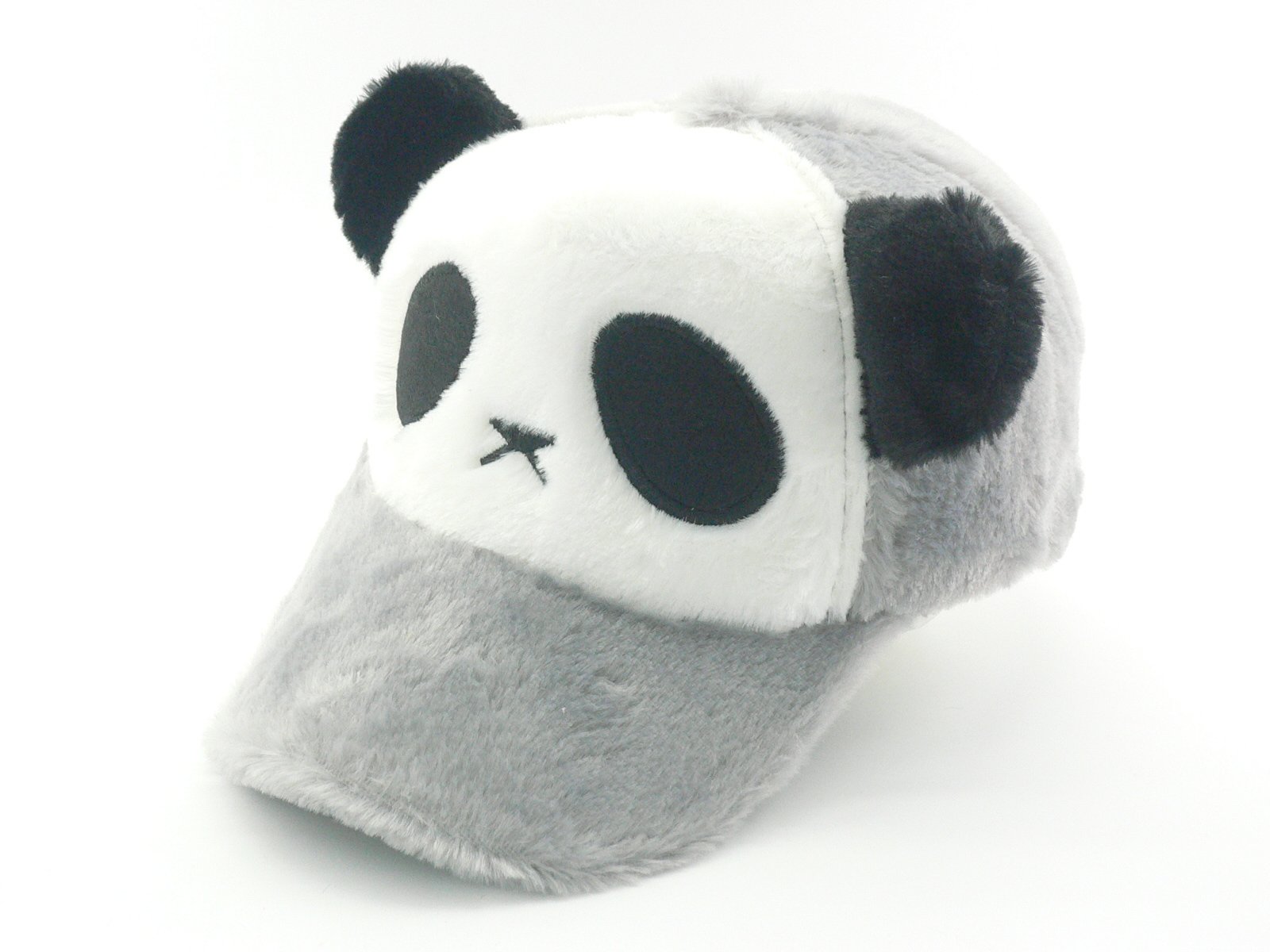 Oidon Winter Warm Cute Panda Animal Plush Baseball Cap for Women & Men - Cozy Beanie Hat for Cold Weather, Outdoor Activities, and Casual Fashion