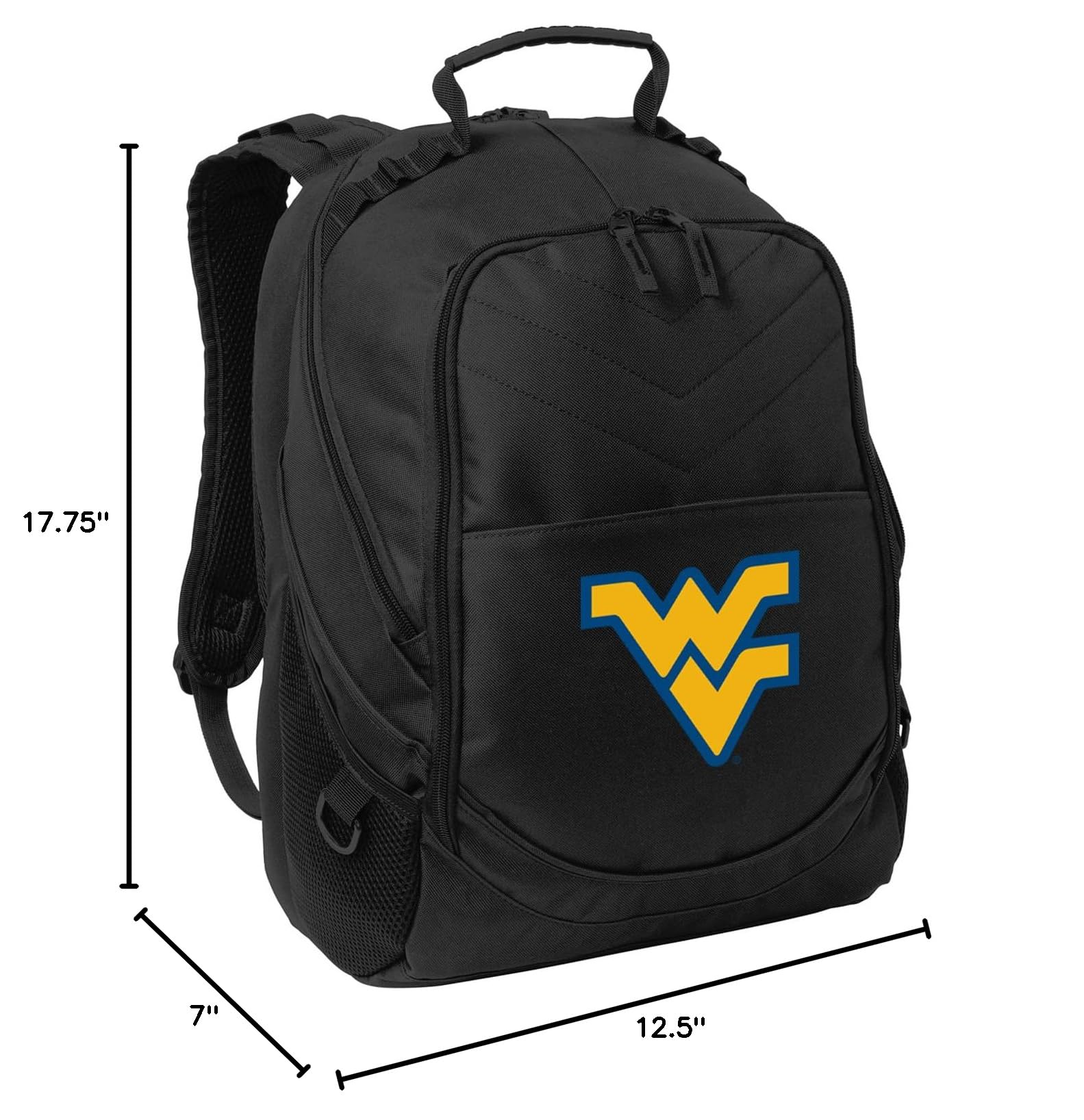West Virginia University Laptop Backpack - Official WVU Computer Bag for Students, Travel & Campus Life