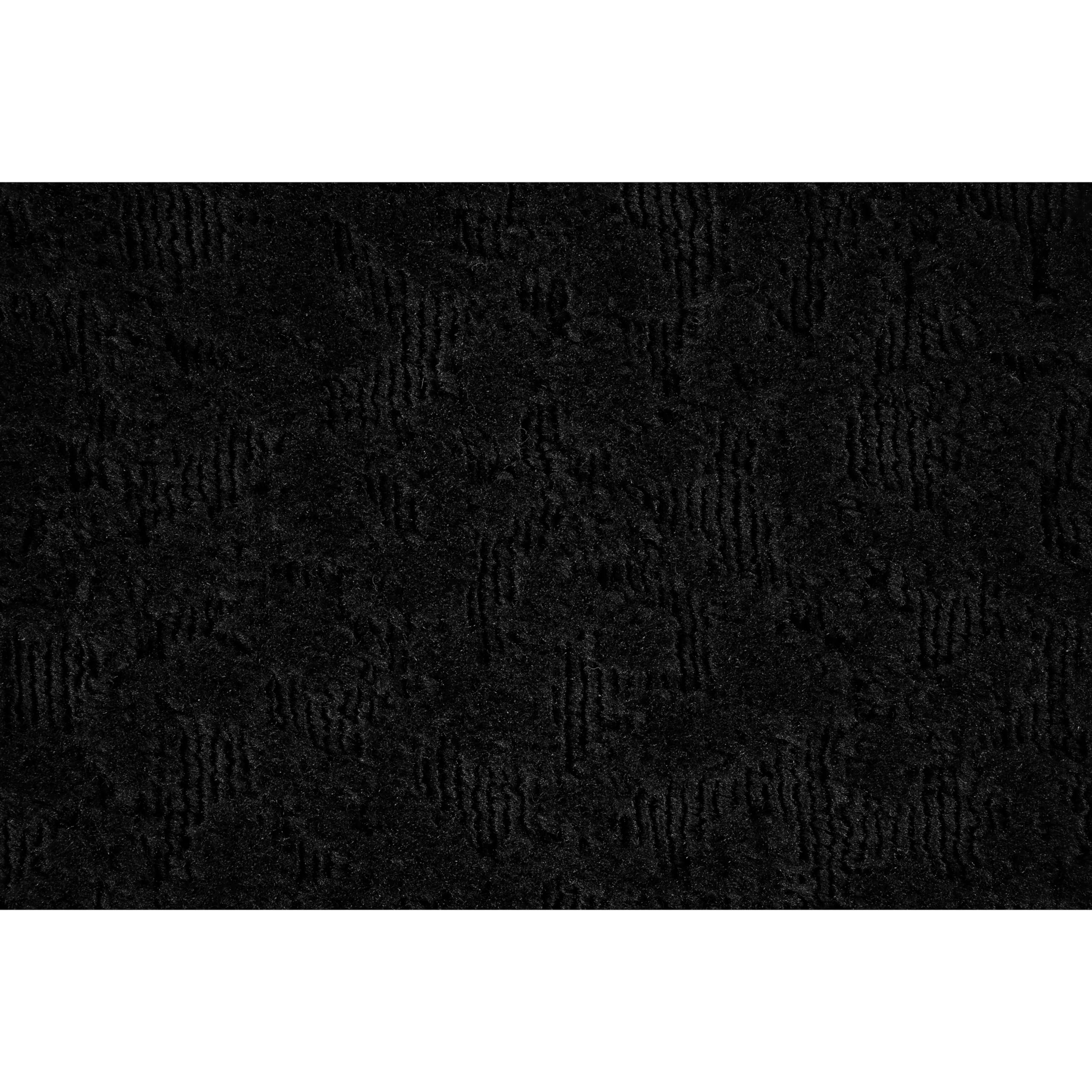 Premium Ivy Pattern Area Rug - 9x12 Feet Soft Black Indoor Rug for Living Room, Bedroom, Dining Room - Non-Slip Backing & Easy to Clean