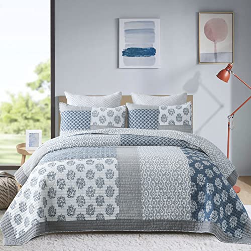 Blue/Gray/White