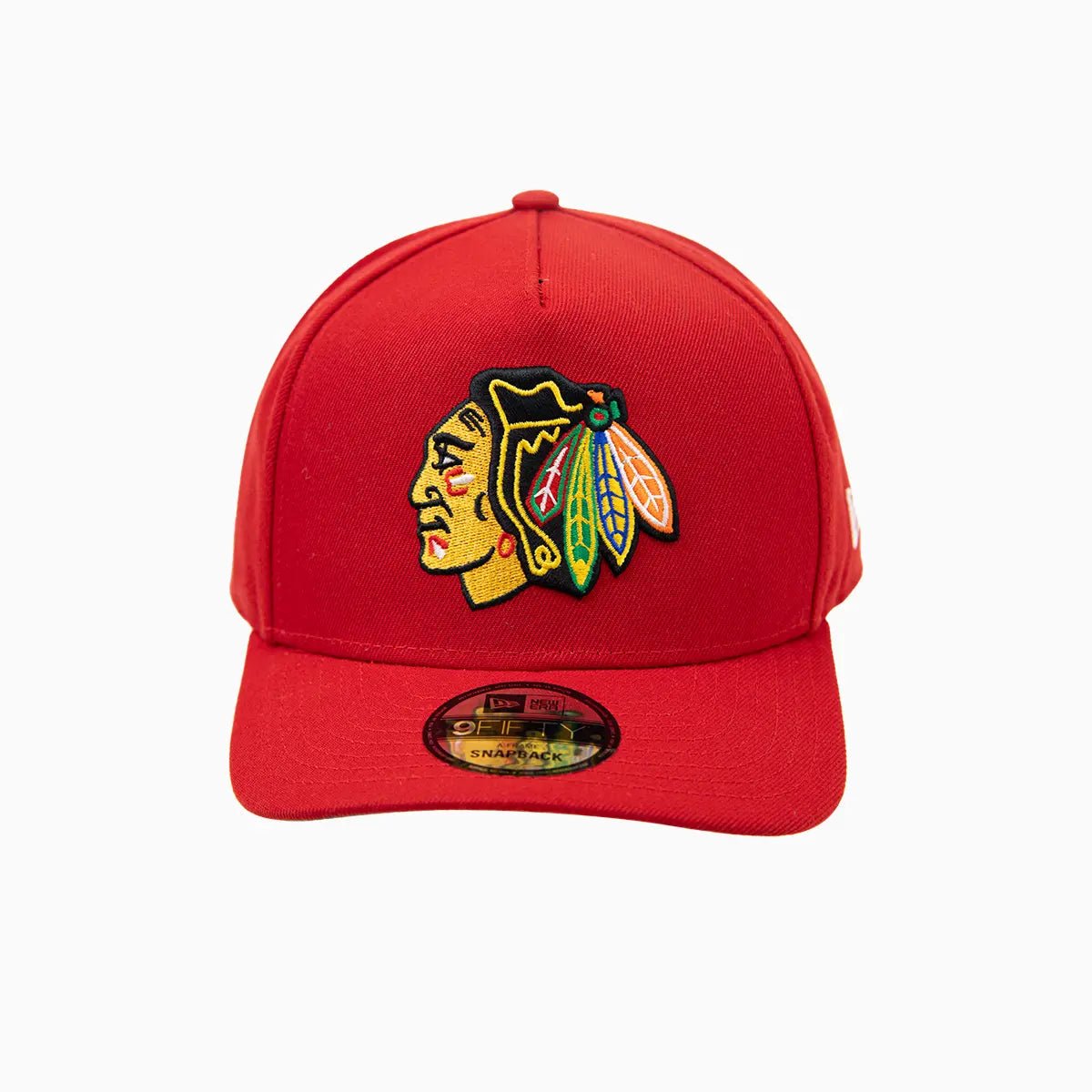 Chicago Blackhawks NHL 9FIFTY Snapback Hat - Adjustable Fitted Cap for Men & Women - Official Licensed Hockey Fan Gear - Perfect for Games, Tailgating & Streetwear Fashion