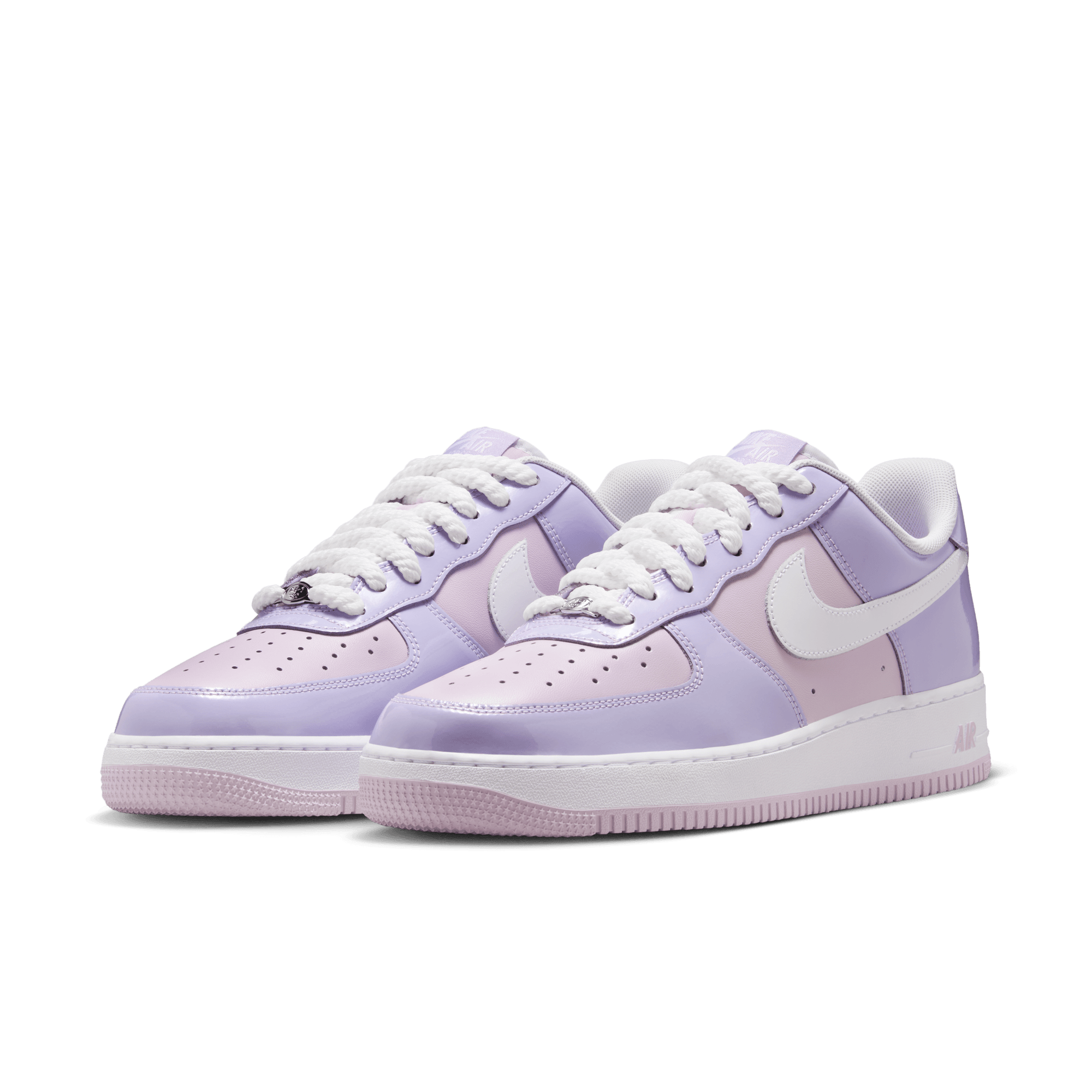 Nike Air Force 1 '07 LV8 Hydrangeas Women's Sneakers - Light Blue Floral Basketball Shoes for Casual Wear & Street Style Fashion